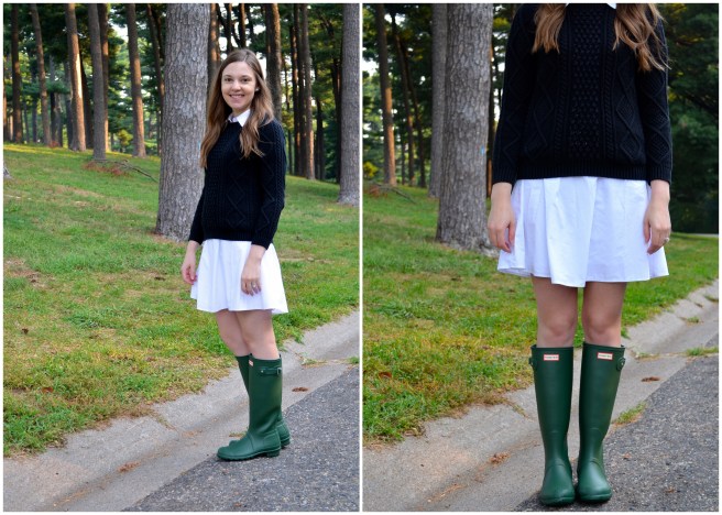 Shirt Dress w Sweater & Hunters.jpg