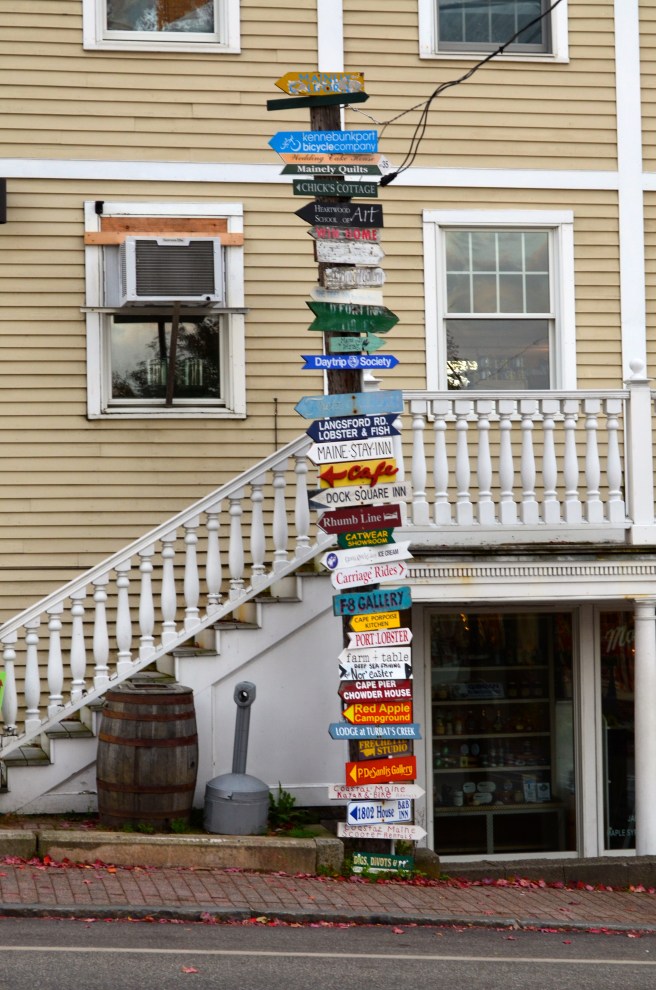Kennebunkport Town Sign