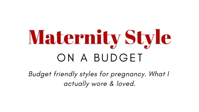 Maternity Style